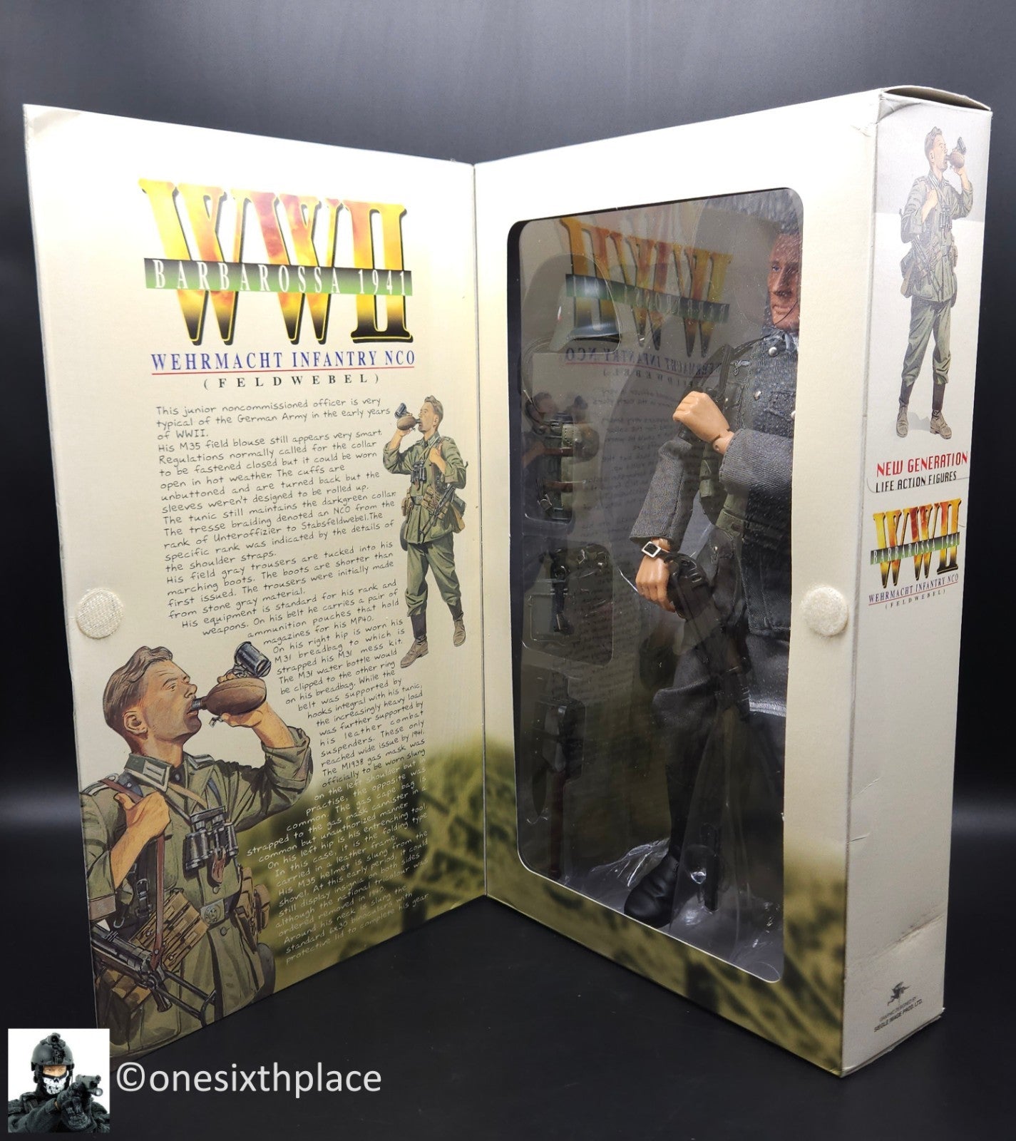 1:6 scale Dragon WWII German Wehrmacht Infantry NCO Hans 12" Figure