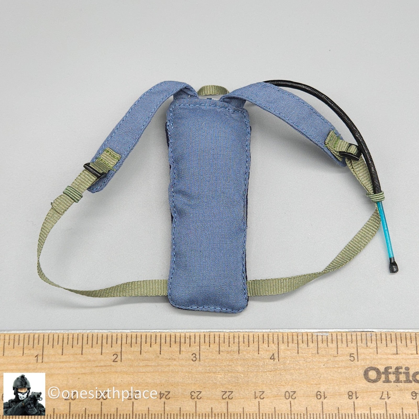 1:6 scale Dragon CIA Agent Jones Hydration Backpack for 12" Figures