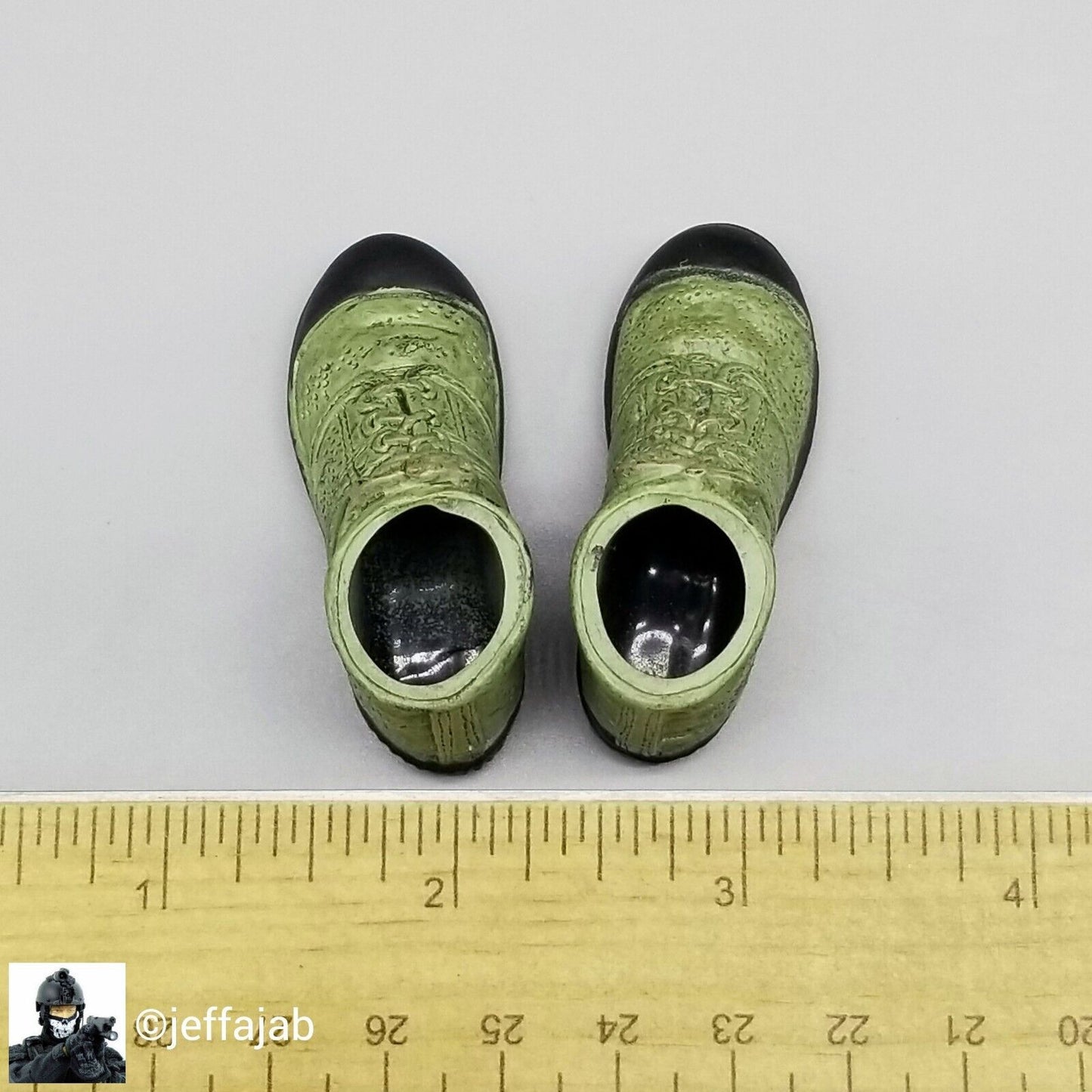 1;6 Ultimate Soldier Vietnam NVA Regular Green Boots for 12" GI Joe Dragon