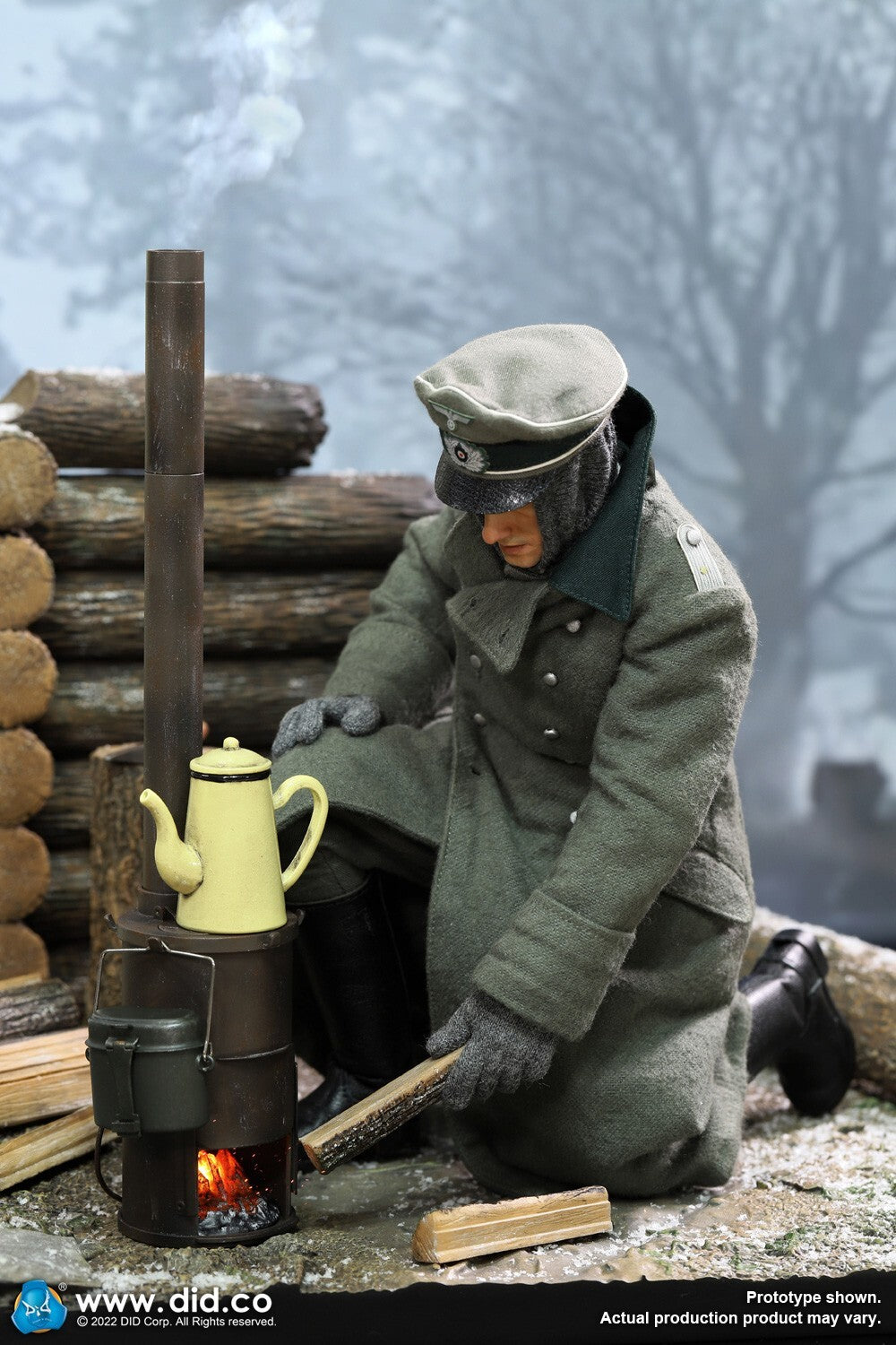 1:6 Scale DiD WWII German Stove Diorama Set for 12" Action Figures E60067