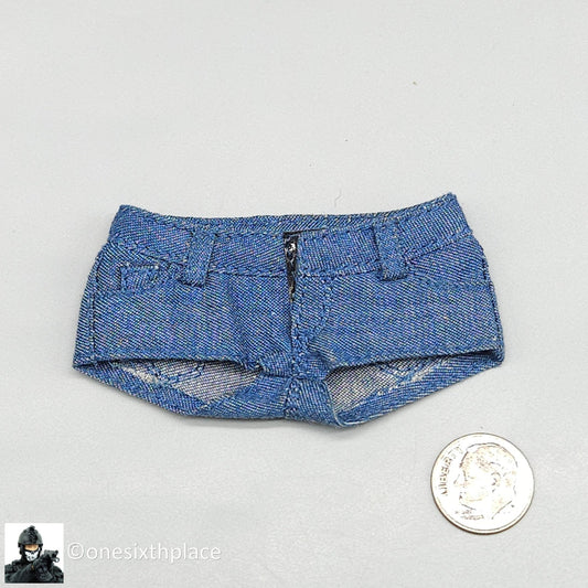 1:6 scale Cat Toys Female Handywoman Denim Jeans Shorts for 12" Figures
