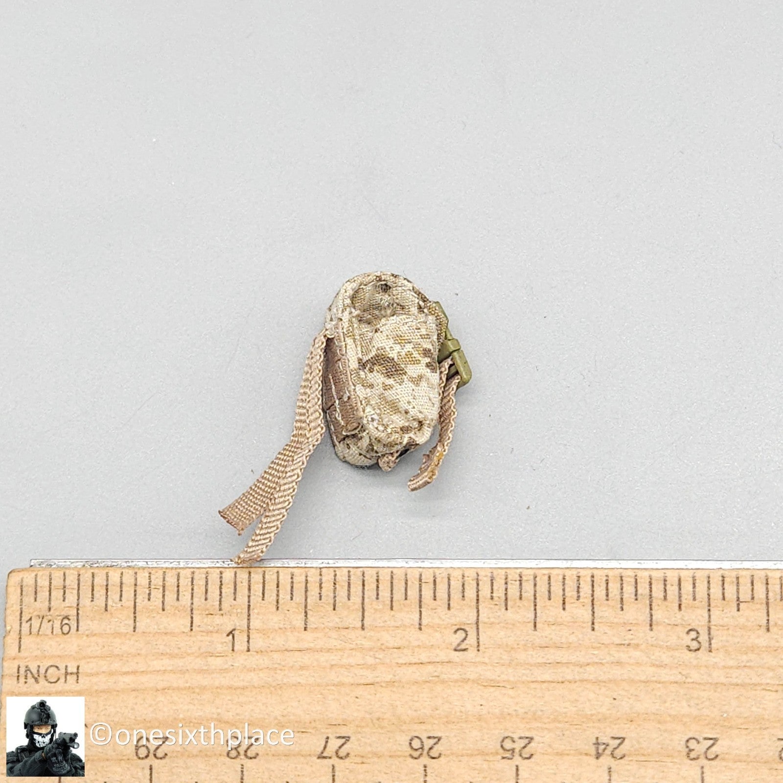 1:6 Soldier Story AOR1 Camo Grenade Pouch for 12" Figures