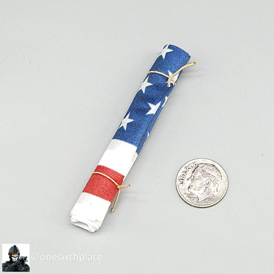 1:6 Easy & Simple 75th Ranger Regiment Rolled American Flag for 12" Figures