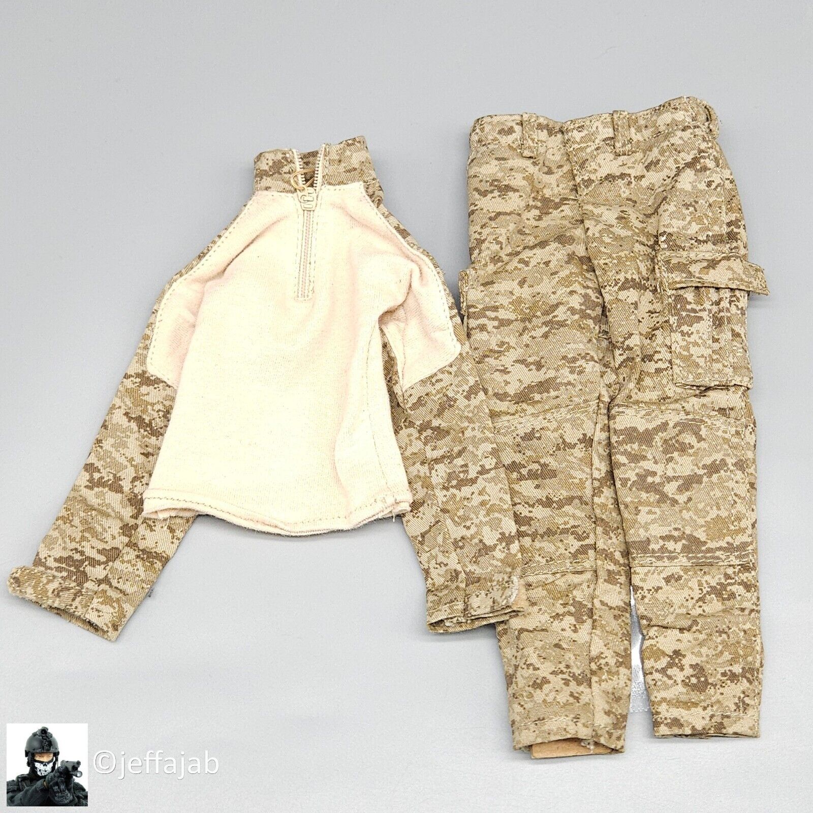 1:6 scale Soldier Story USMC FROG Desert MARPAT Uniform for 12" Figures