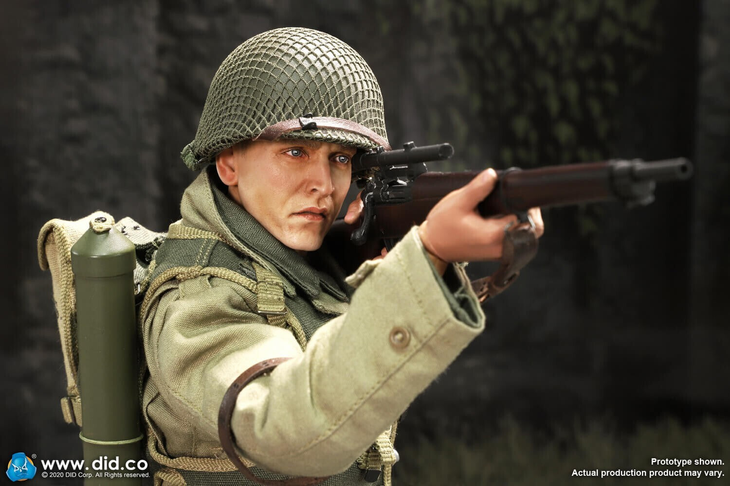 1:6 DiD WWII US 2nd Ranger Sniper Jackson Assault Vest w/ Ammo Belt