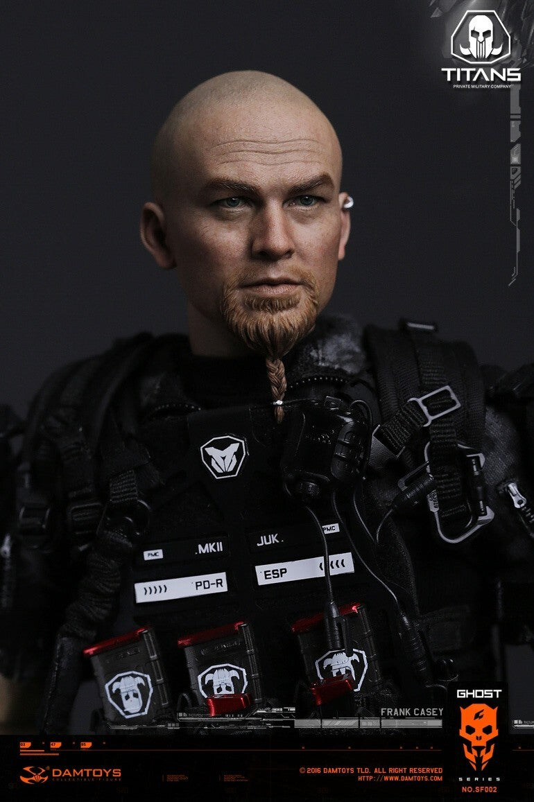 1:6 scale DamToys SF002 GHOST SERIES TITANS PMC Frank Casey 12" Figure