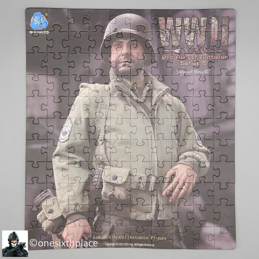 1:1 scale DiD WWII Sergeant Horvath 110 Piece Collectible Puzzle