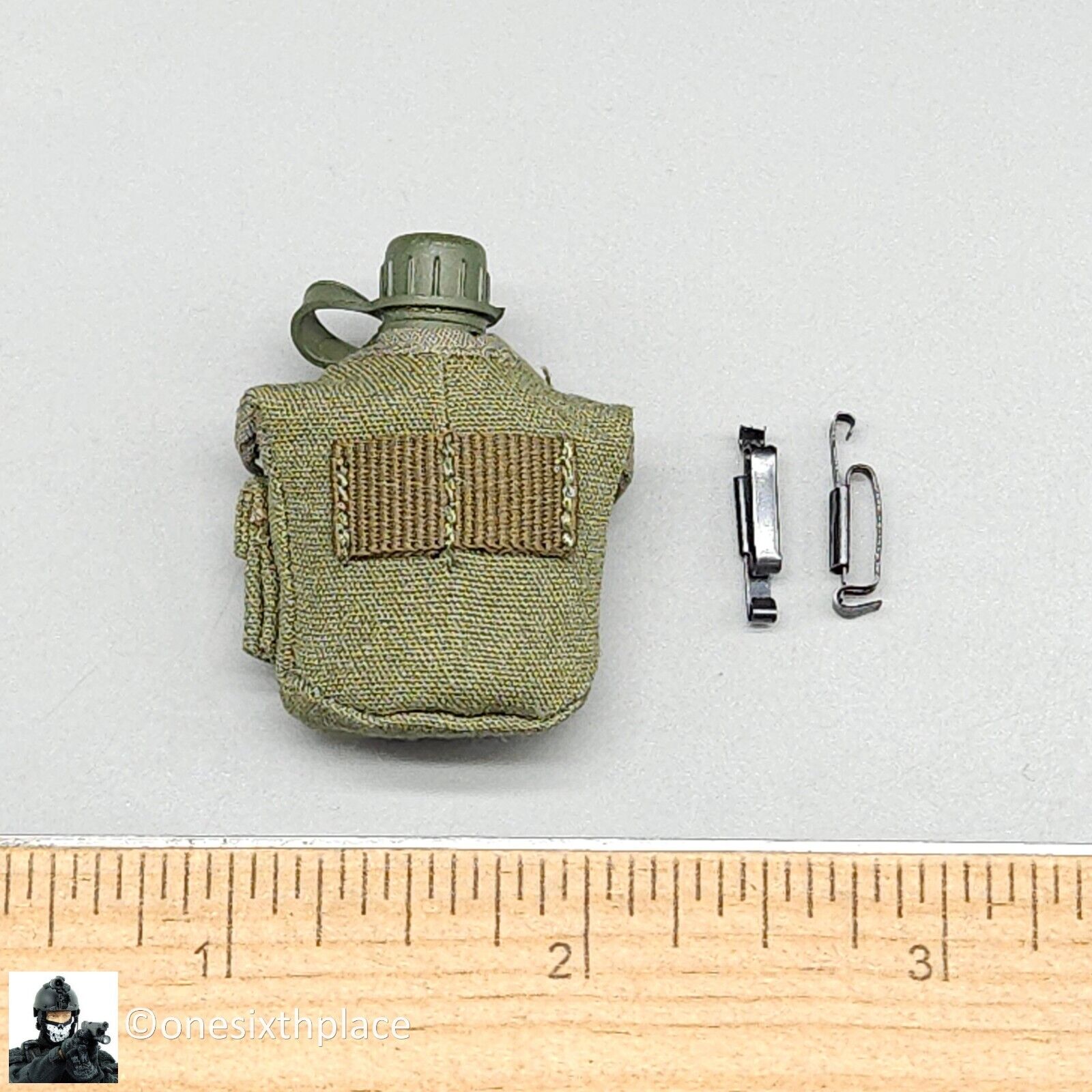 1:6 QO Toys Vietnam US Army Corpsman Jungle Canteen Pouch (x1) for 12" Figures