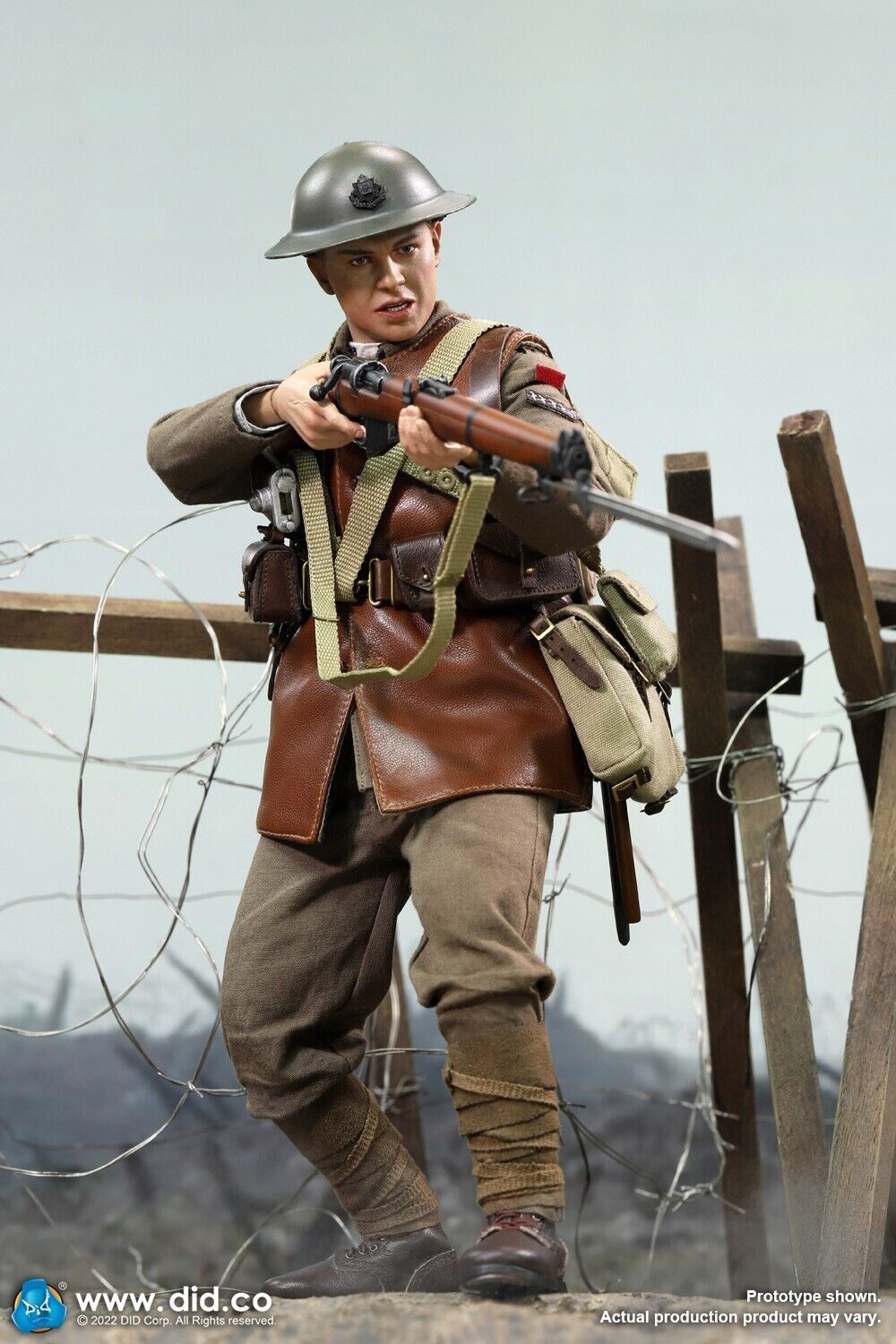 1:6 scale DiD WWI British infantry Lance Corporal Tom 12" Action Figure B11013