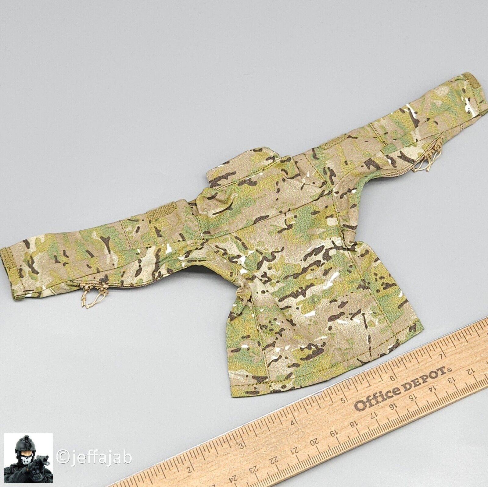 1:6 scale Easy & Simple Delta Force Chronology 2022 Multicam Soft Shell Shirt