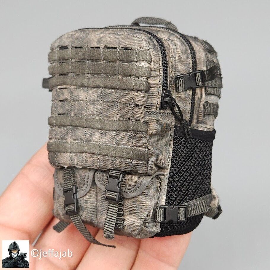 1:6 scale Soldier Story PUBG Battlegrounds ACU Backpack (Weathered) 12" Figures