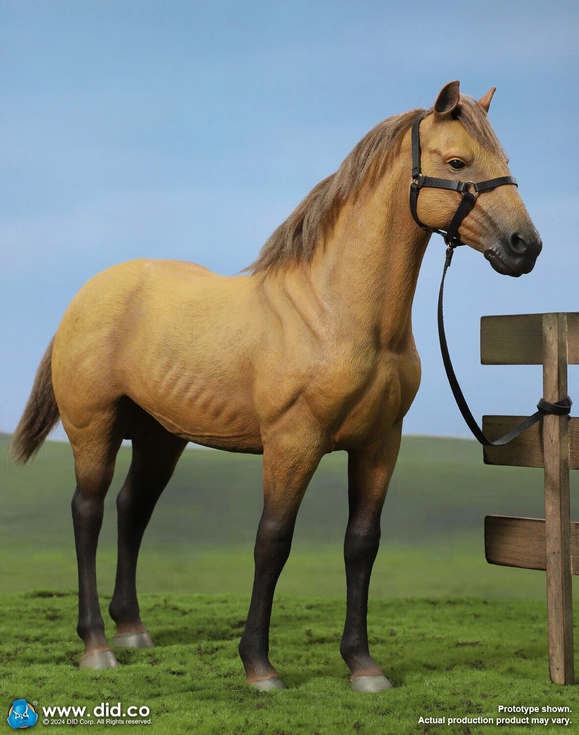 1:6 scale DiD US Civil War Brown War Horse (Standing) for 12" Figures E60076