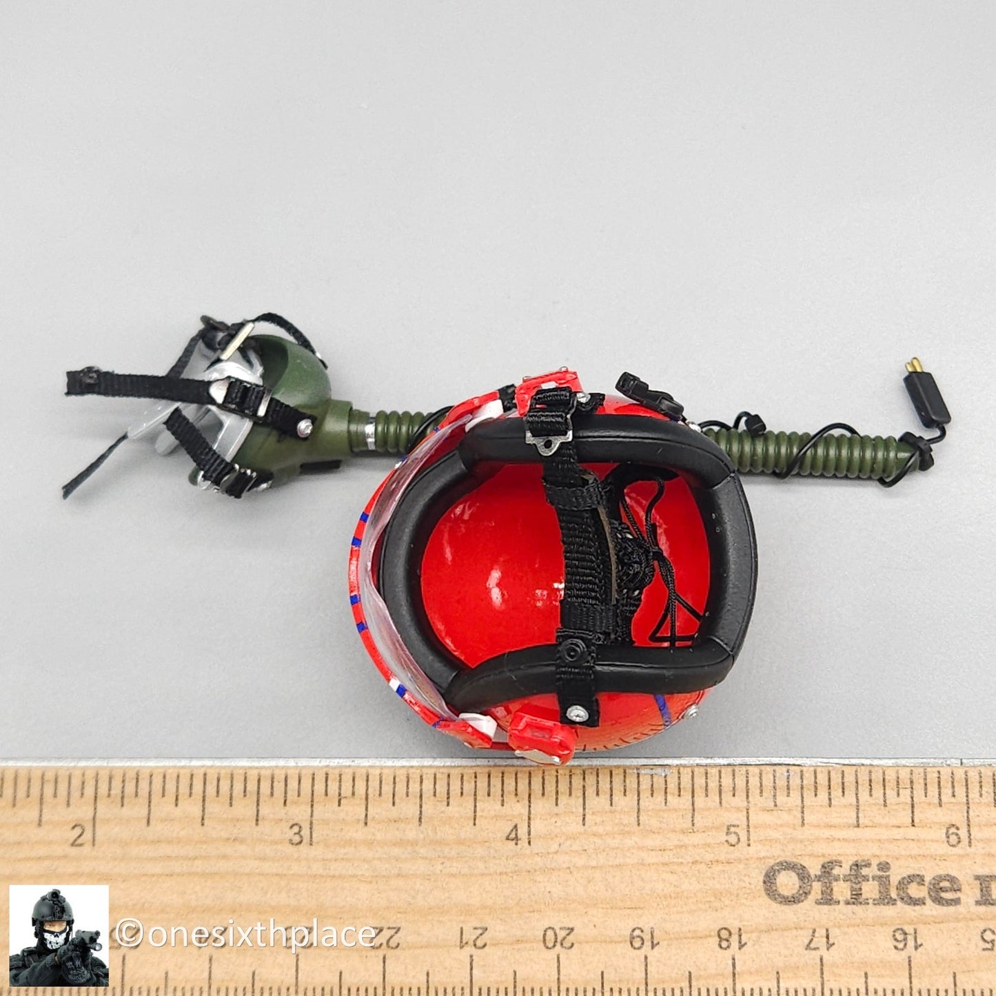 1:6 DID US Navy F-14 Pilot Tom & Nick "Goose" Flight Helmet for 12" Figures