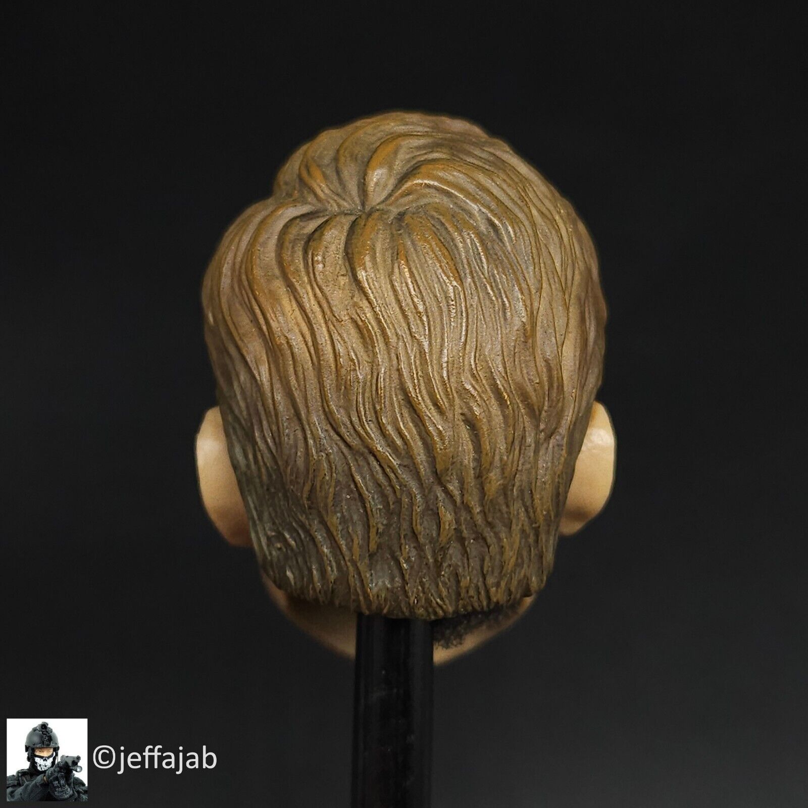 1:6 scale Hot Toys TrueType Jake Gyllenhaal Male Head Sculpt 12" Figures