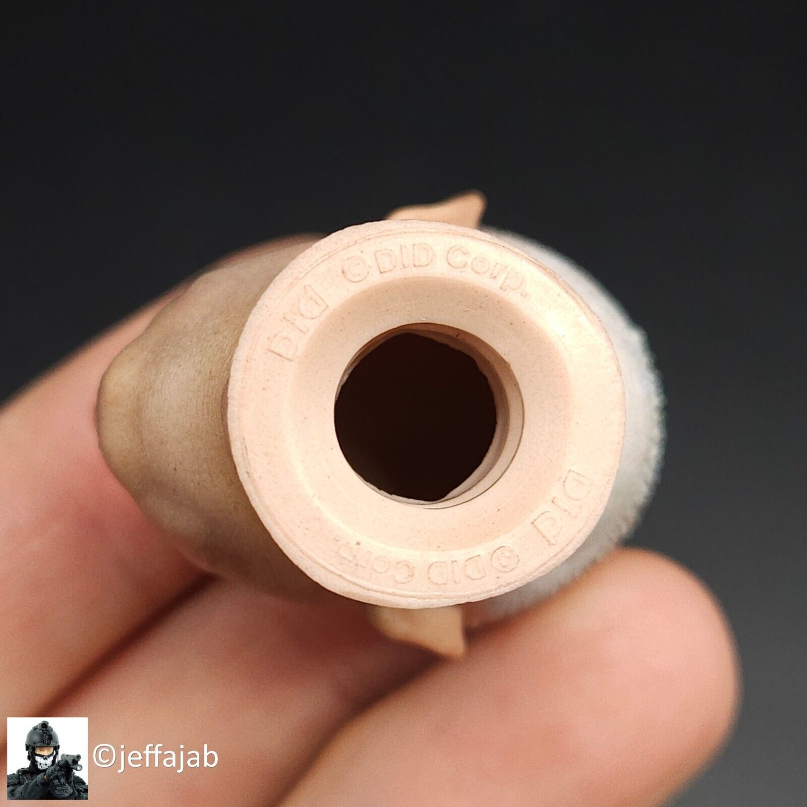 1:6 scale DiD WWII General George Patton Male Head Sculpt for 12" Figures