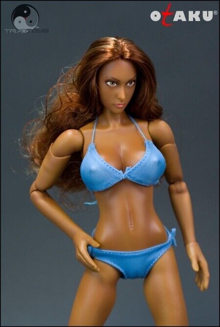 1:6 Triad Toys Female Otaku 1.0 Tan Body w/ Red Hair for 12" Figure READ NOTES