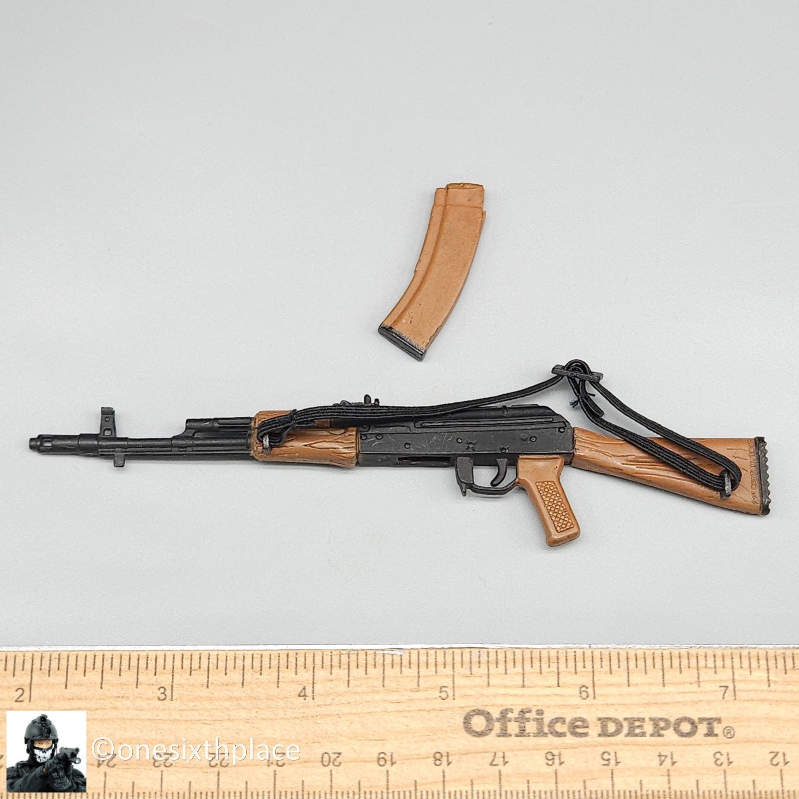 1:6 Ultimate Soldier Russian Spetsnaz AK74 Rifle w/ Fixed Stock for 12" Figure