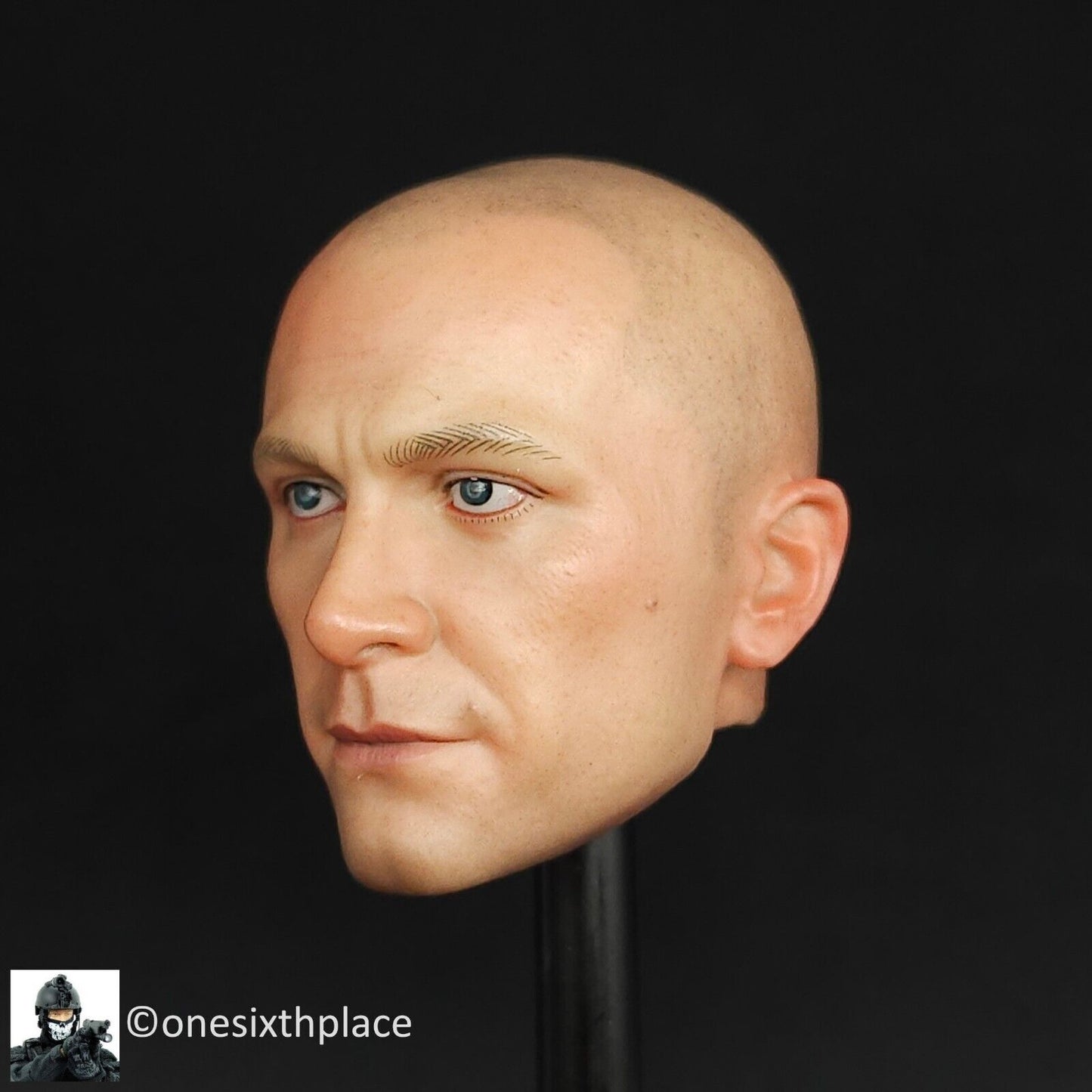 1:6 Soldier Story US Army Pilot Aircrew Male Head Sculpt for 12" Figures