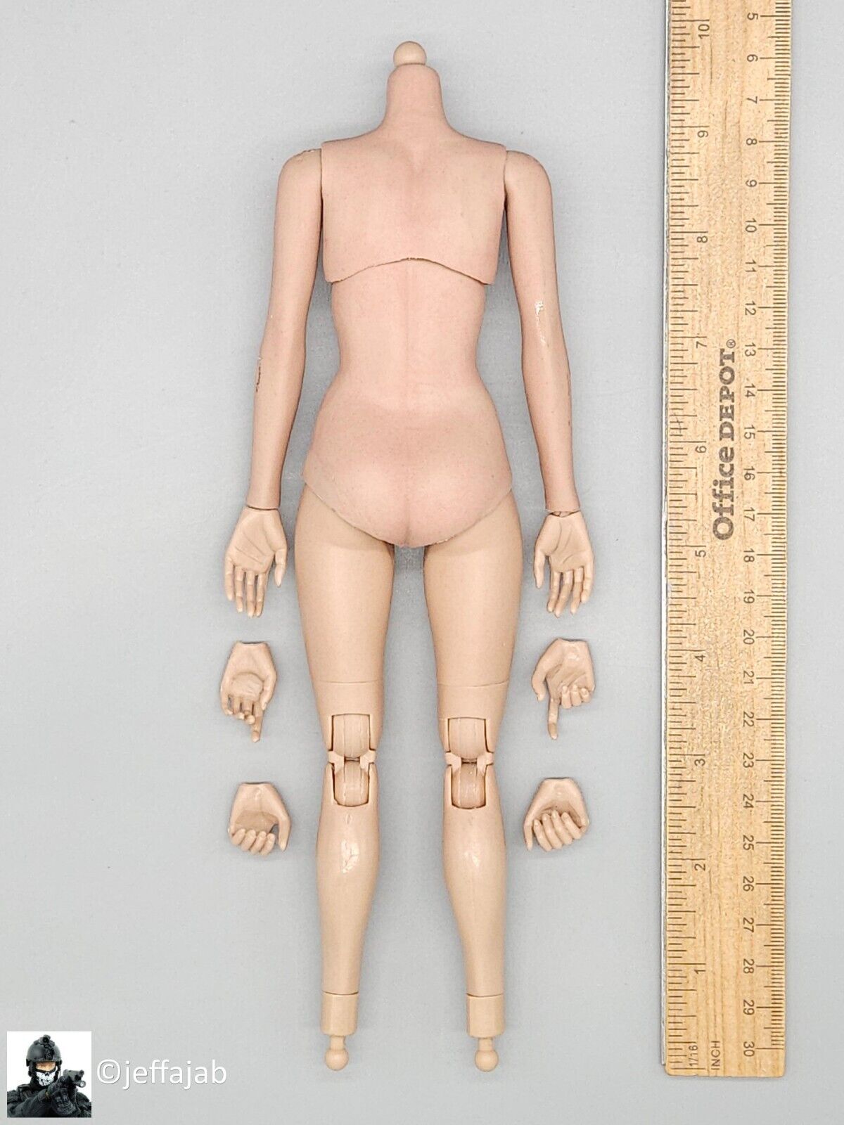 1:6 Soldier Story PUBG Battlegrounds Taego Seamless Arm Female Body