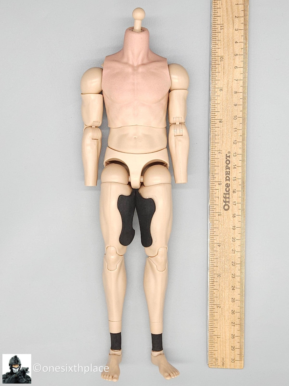 1:6 scale DamToys 75th Ranger Regiment Airborne Male Nude Body for 12" Figures
