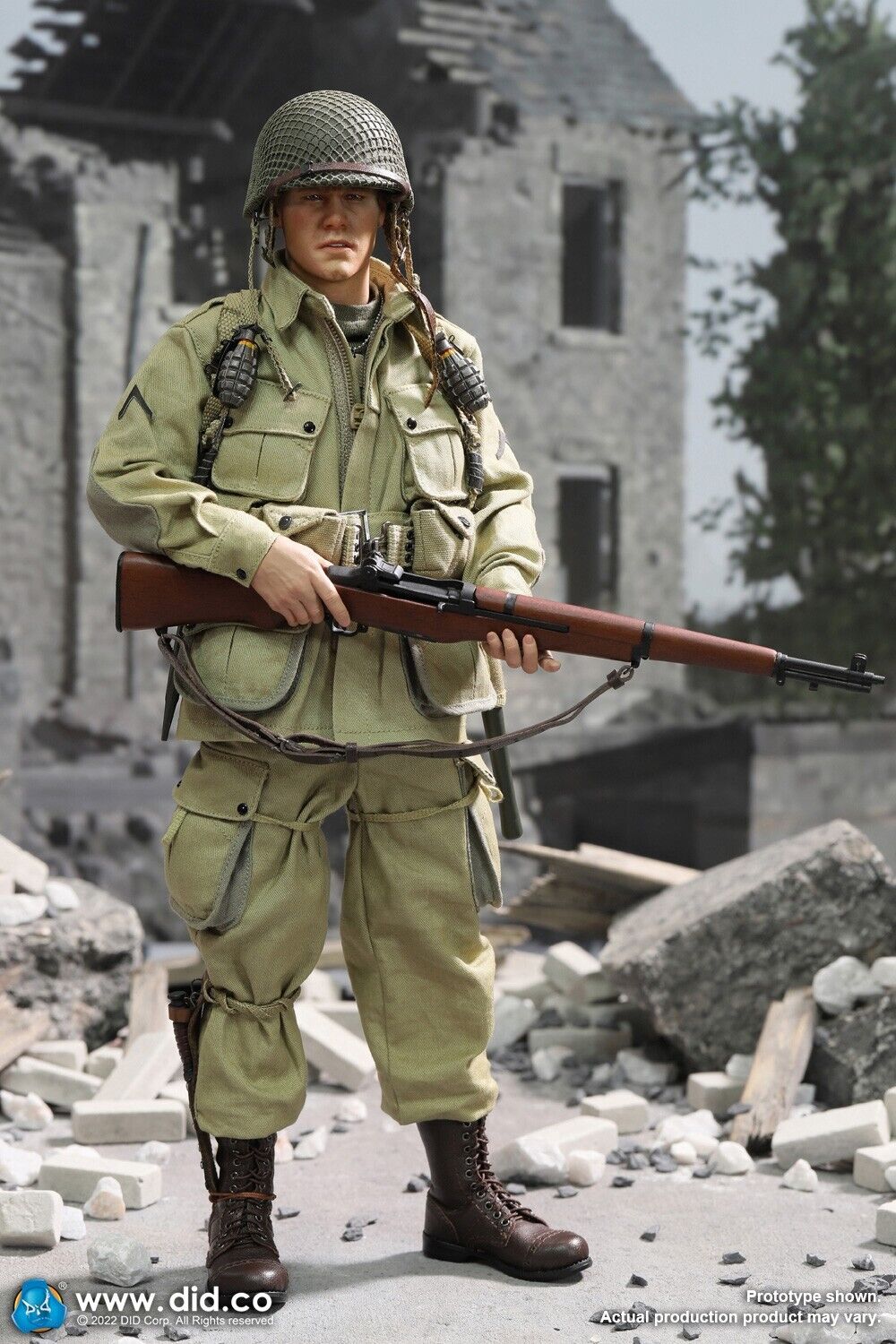 1:6 Scale DiD WWII US 101st Airborne Division Ryan 2.0 Standard Edition A80161
