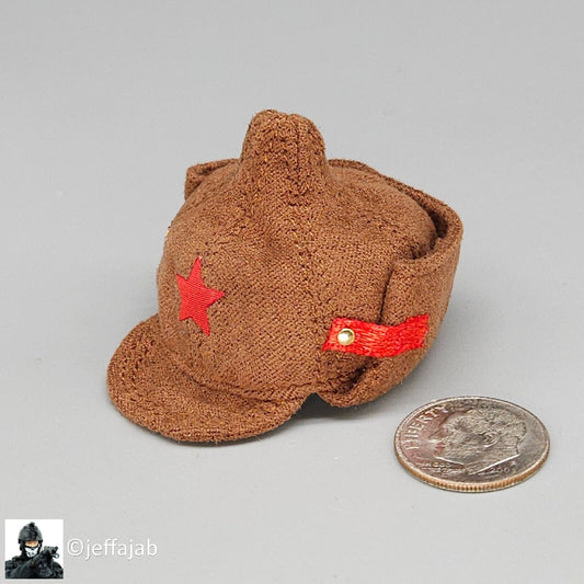 1:6 Flagset Female Red Alert Soviet Tank Lt Galina M36 Winter Hat for 12" Figure