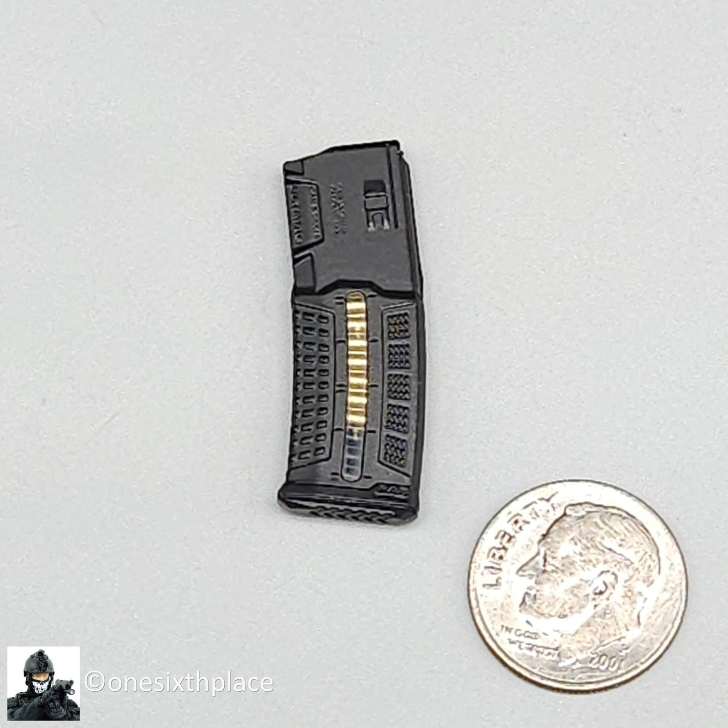 1:6 Easy & Simple PMC 30rd Ultimag Rifle Ammo Mag Accessory (x1 ) for 12" Figure