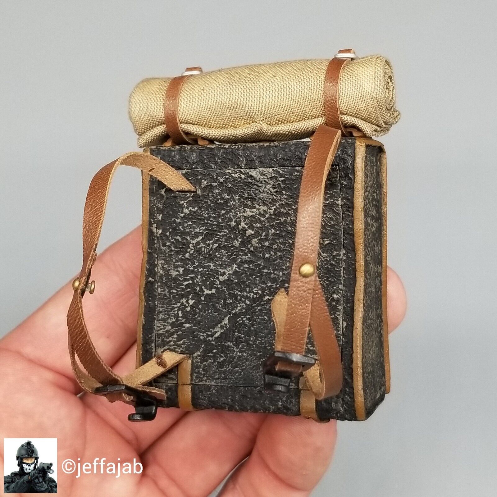 1:6 Sideshow Civil War Union Berdan Sharpshooter Knapsack Backpack #2 12" Figure