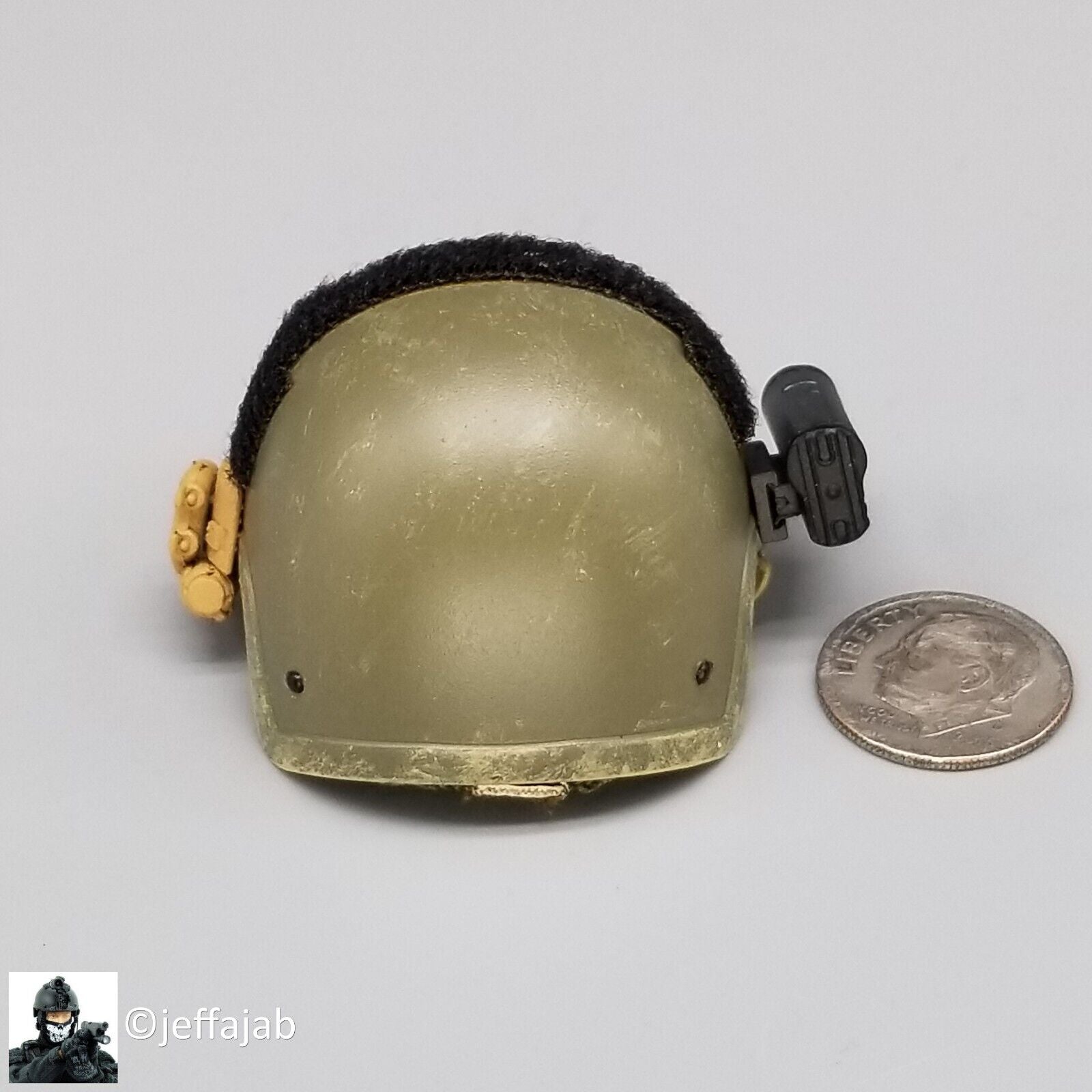 1:6 King's Toy USMC SRT Green MICH Helmet for 12" Figures