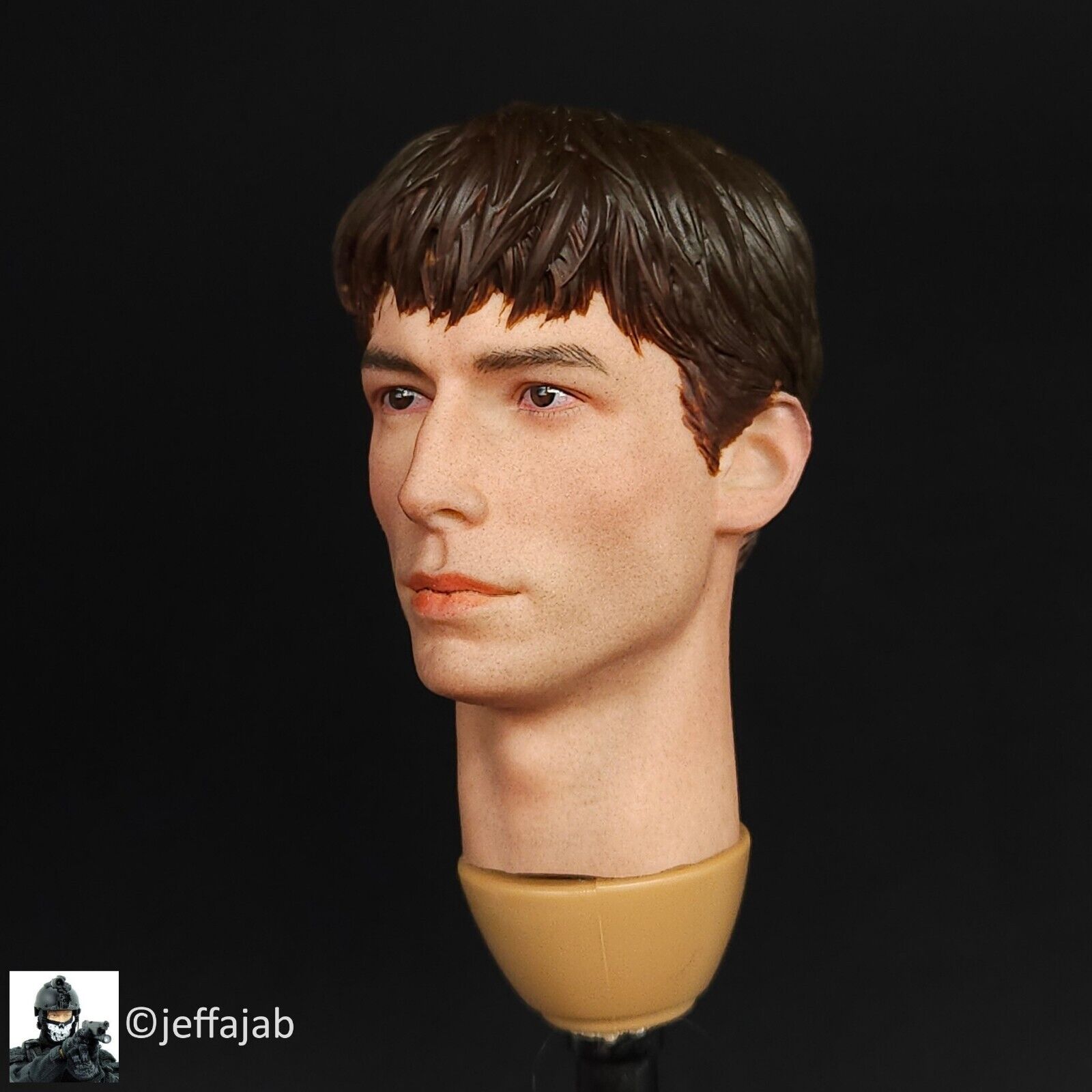 1:6 scale QO Toys Vietnam 101st Airborne Hamburger Hill Male Head Sculpt