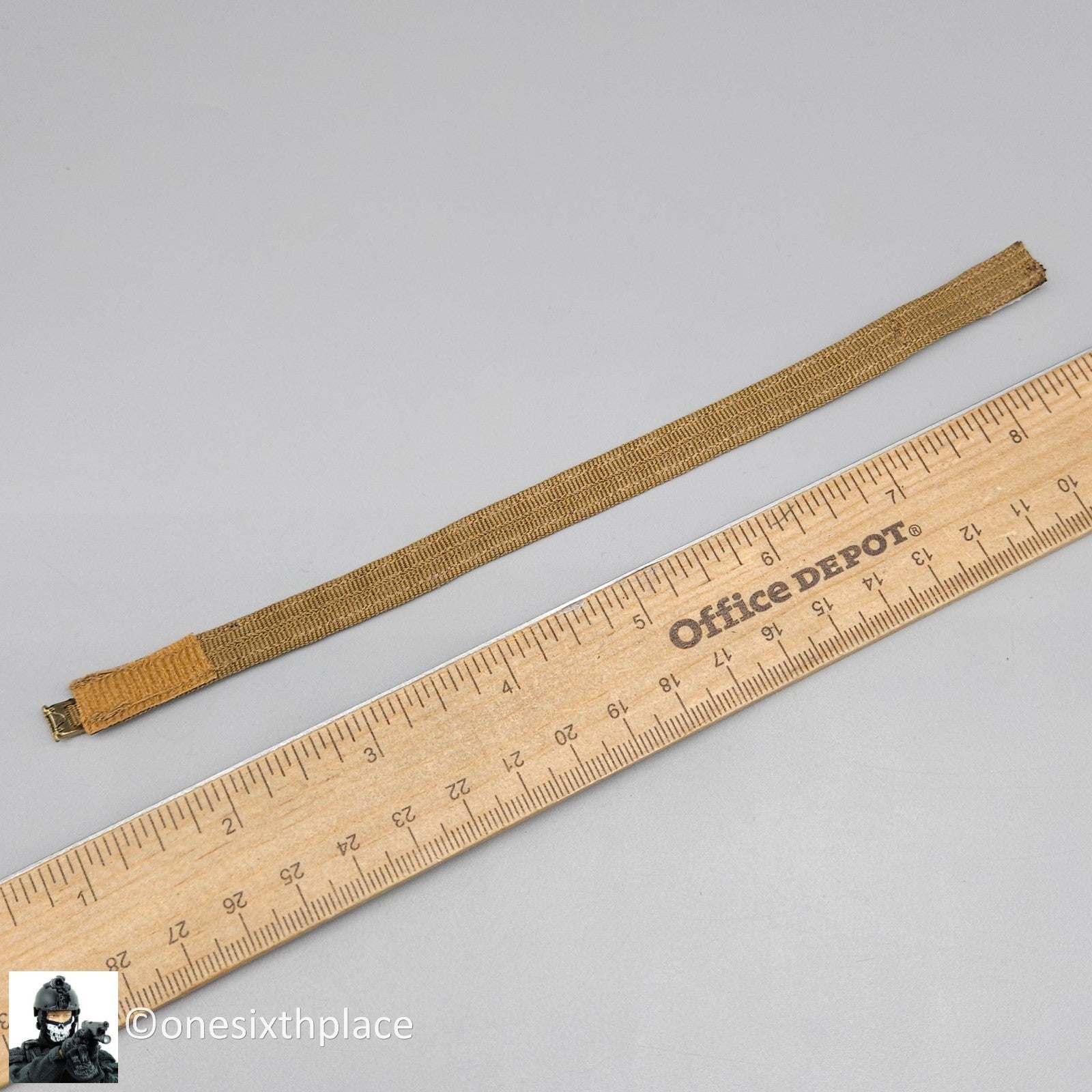 1:6 DamToys 31st MEU Force Reconnaissance Platoon Tan MOLLE Belt for 12" Figures