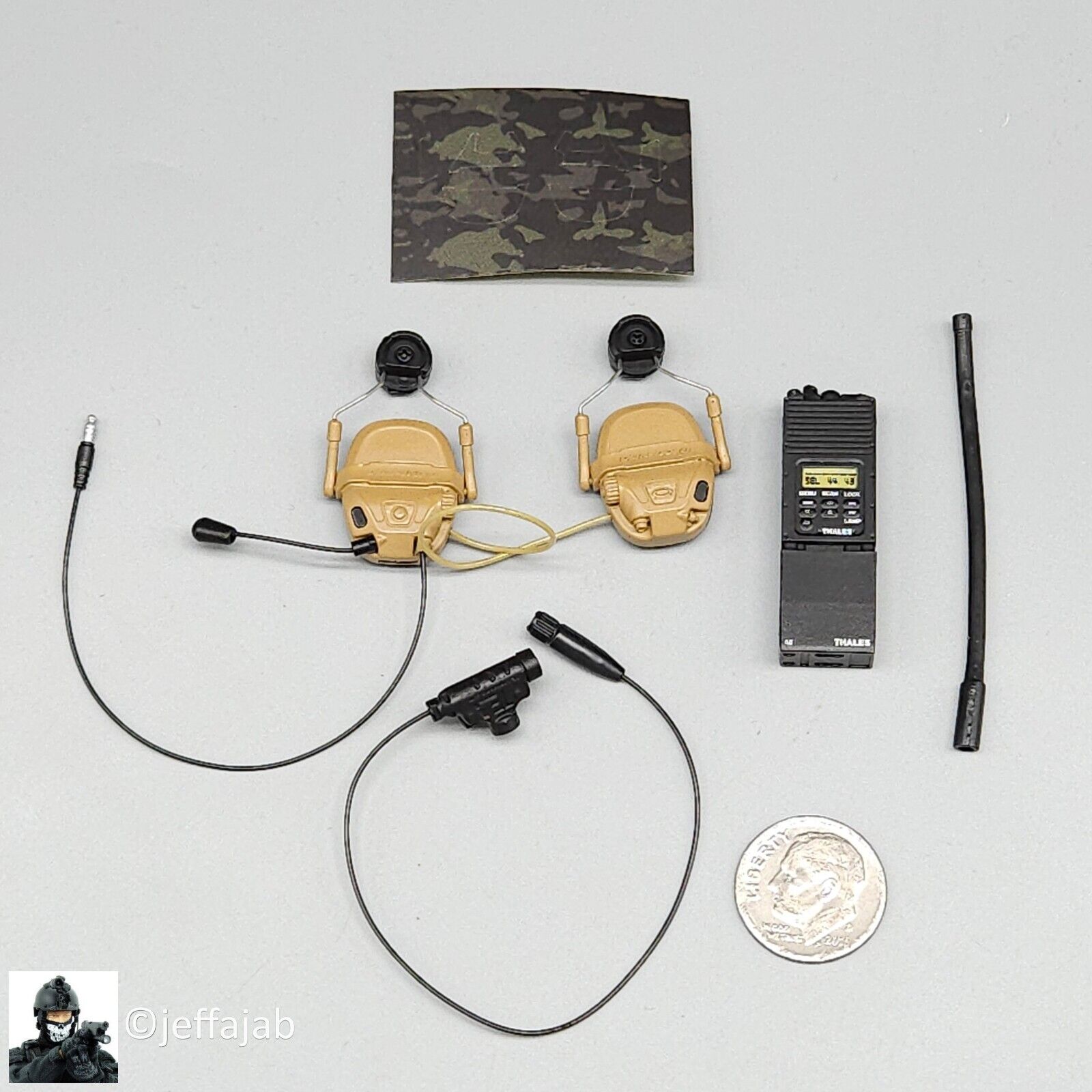 1:6 Easy & Simple Veteran Tactical Instructor Chapter II Special Radio & Headset