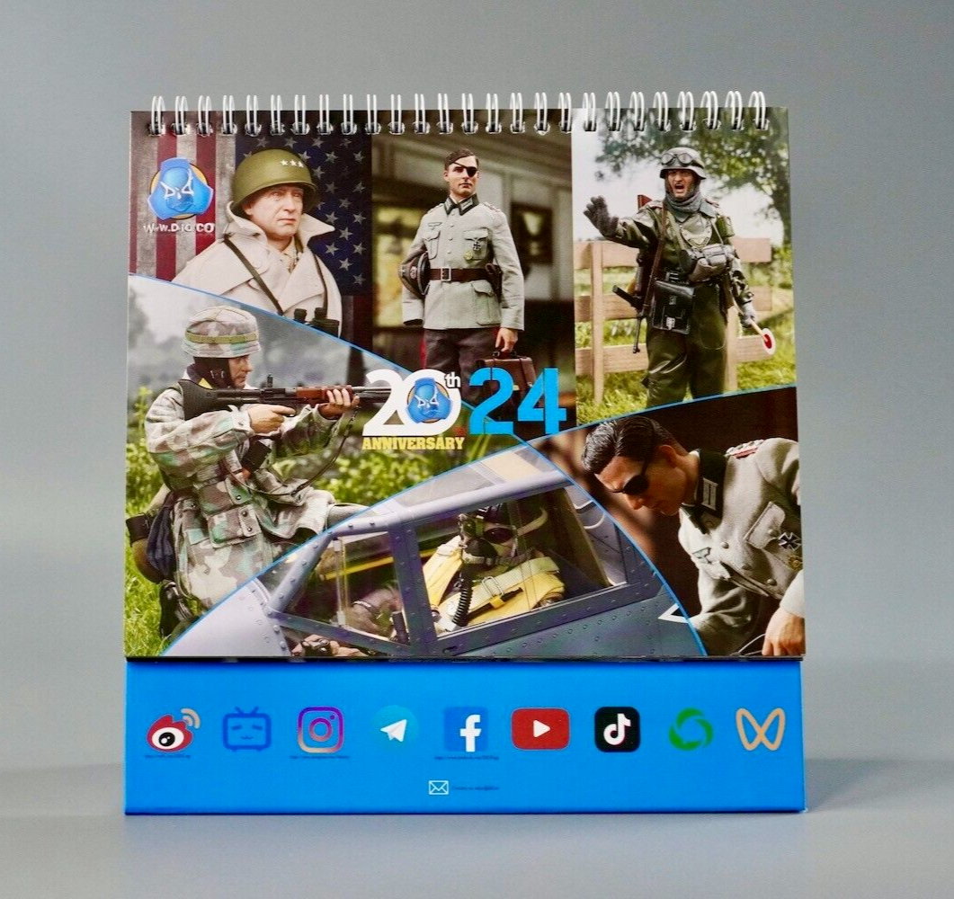 1:6 scale DiD 20th Anniversary Collector's Edition 2024 Desk Calendar