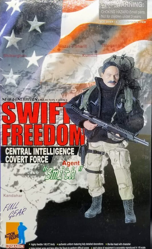 1:6 scale Dragon CIA Agent Smith Black Jacket for 12" Figures