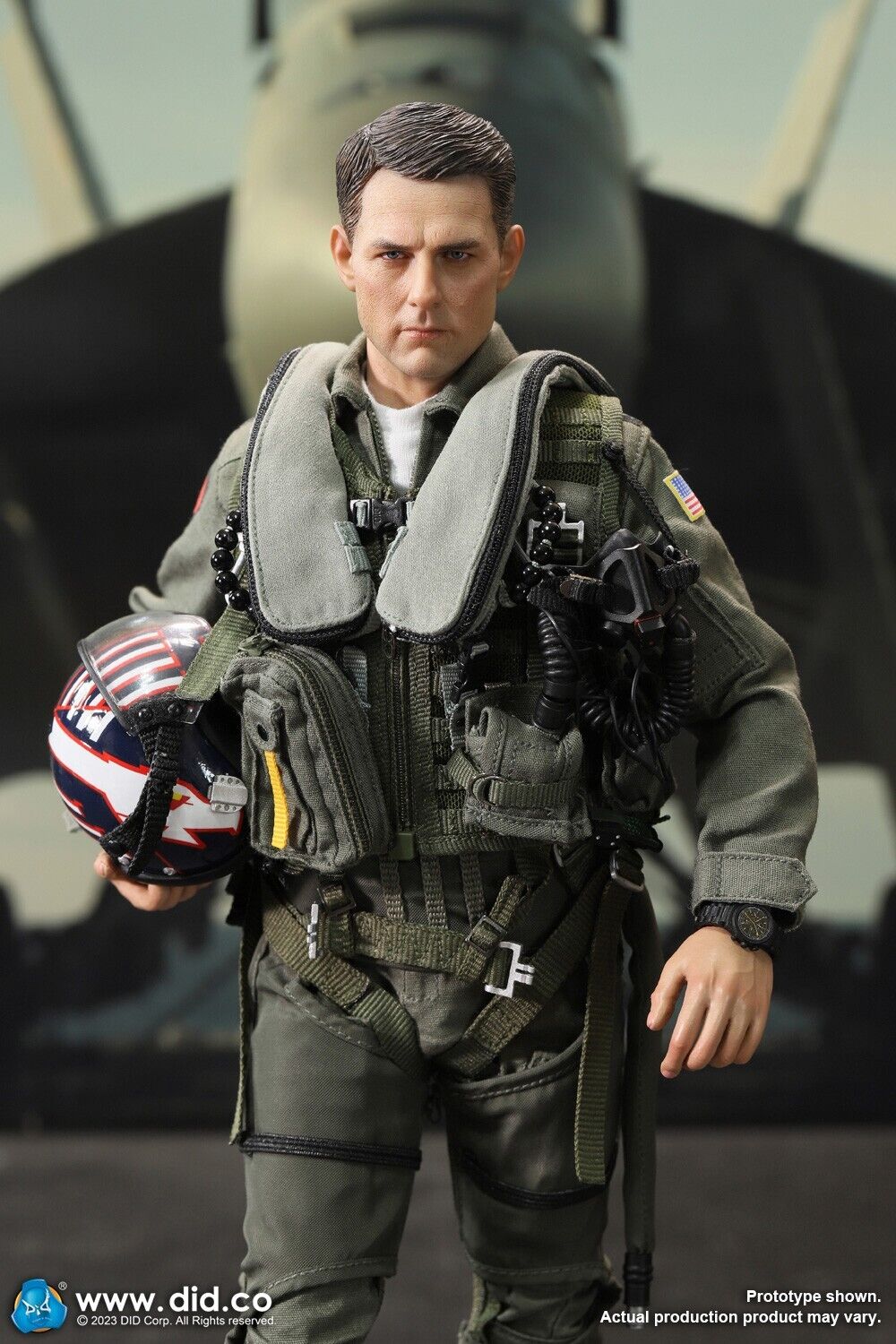 1:6 DiD US Navy Fighter Weapons School Instructor F/A-18E Pilot Capt Mitchell
