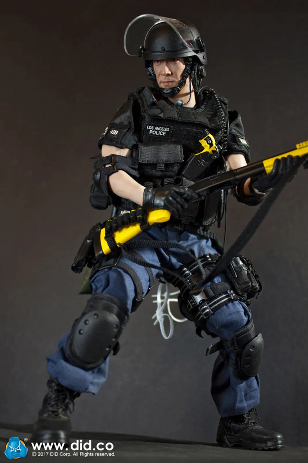 1:6 scale DiD LAPT SWAT Takeshi Blue BDU Tactical Uniform for 12" Figures