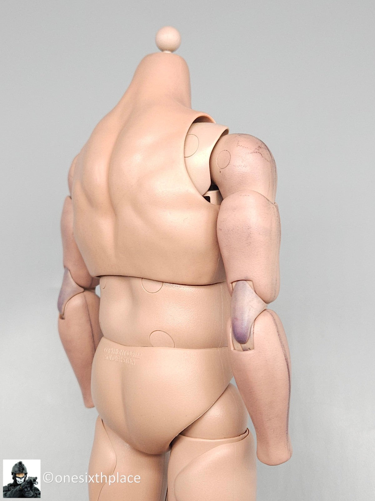 1:6 scale Soldier Story 6.0 Male Type C Muscle Body #2 READ NOTES 12" Figure