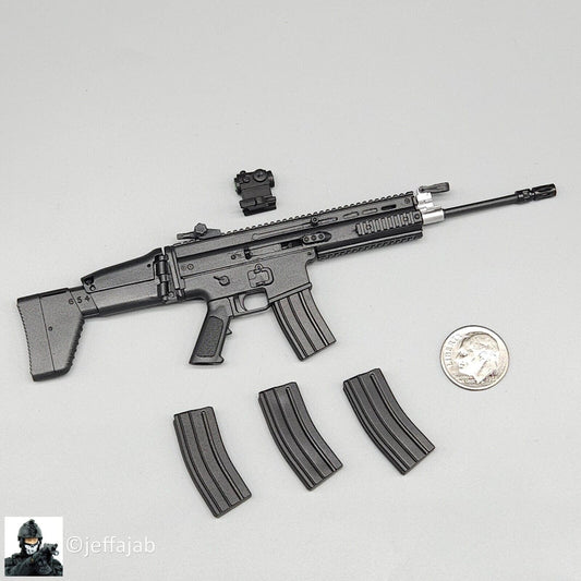 1:6 KSToys Doomsday Guardian SCAR-L Rifle for 12" Figures