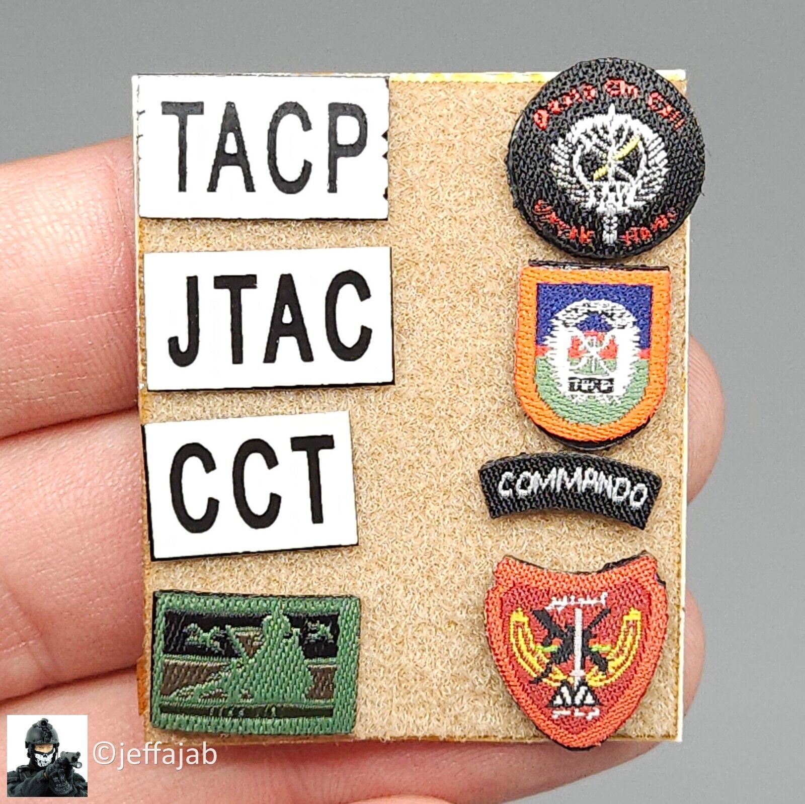 1:6 Soldier Story USAF TACP / JTAC Patches Set for 12" Figures