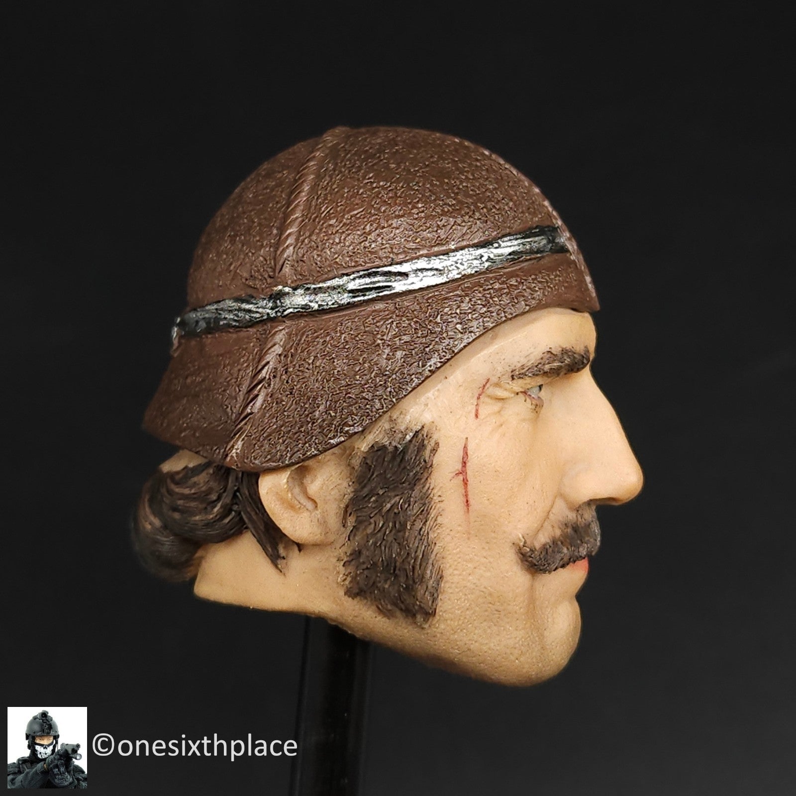 1:6 scale Bill The Butcher Daniel Day-Lewis Male Head Sculpt for 12" Figures