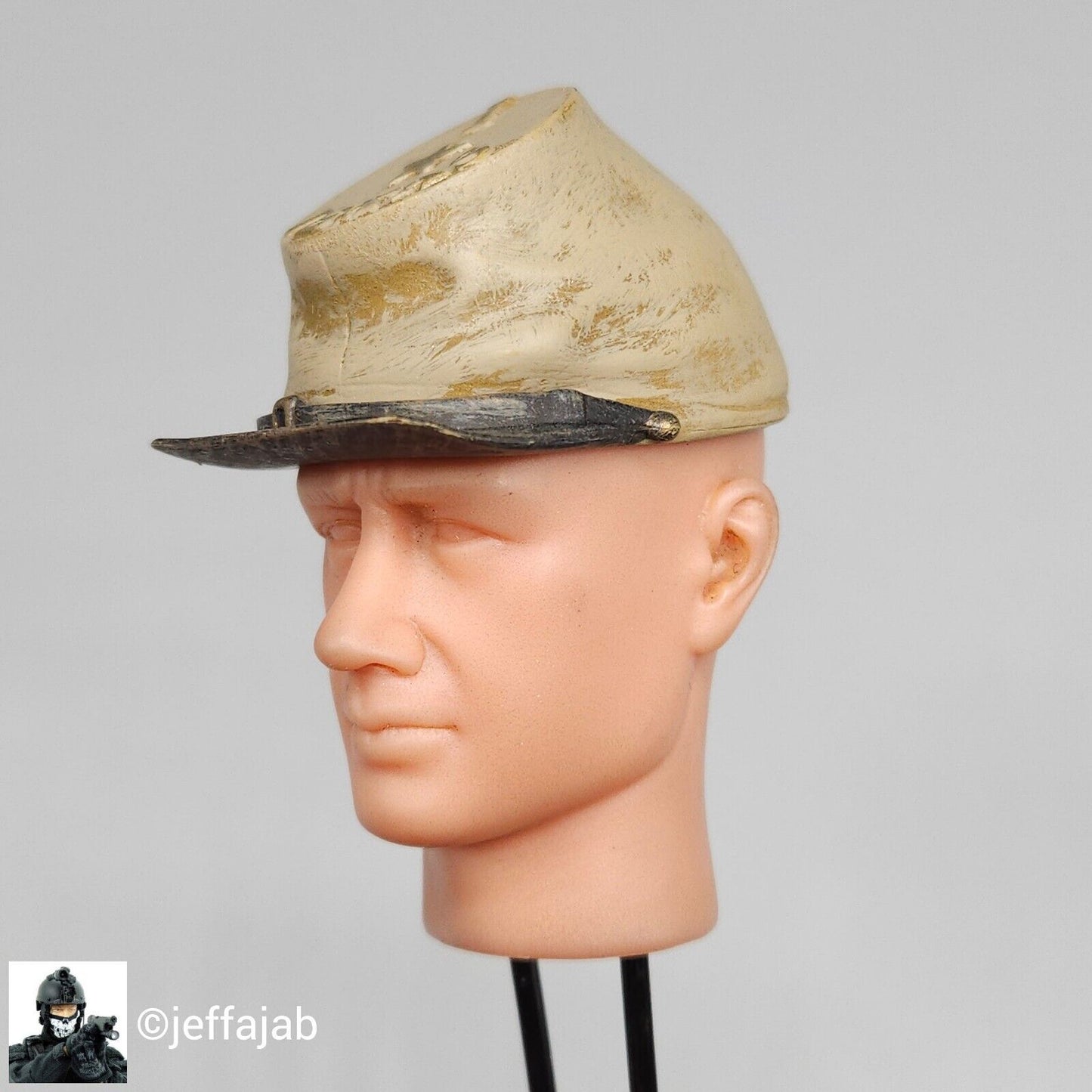 1:6 Sideshow Civil War Confederate Texas Infantry Forage Cap 12" GI Joe Dragon