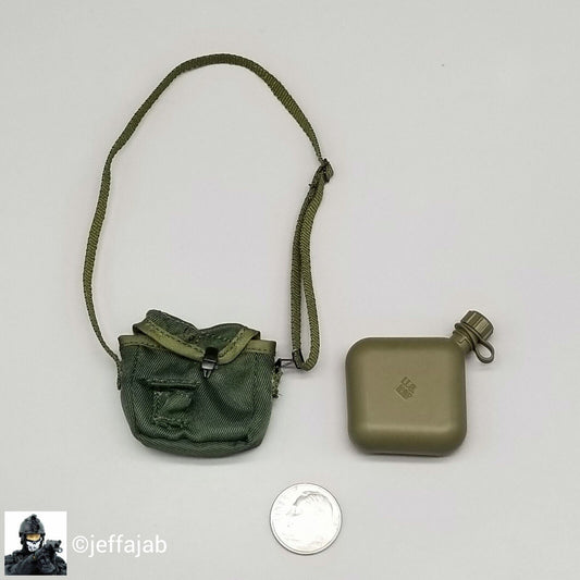 1:6 Scale Flagset Female USMC Dog Trainer 2-Quart Canteen for 12" Figures
