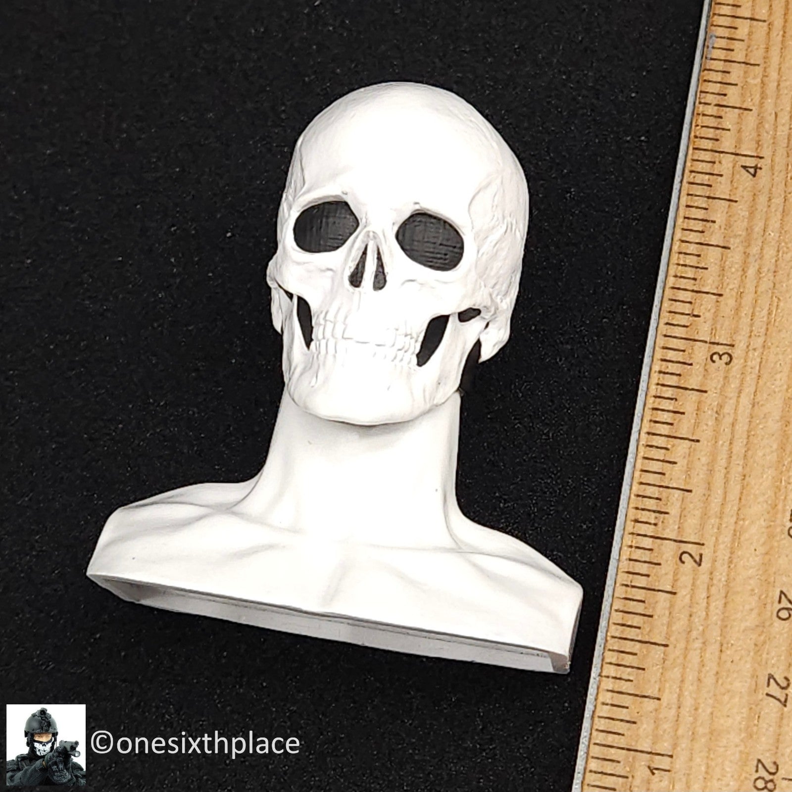 1:6 Easy & Simple HRT Minuteman ShotShow 2025 Skull Head w/ Display Mannequin