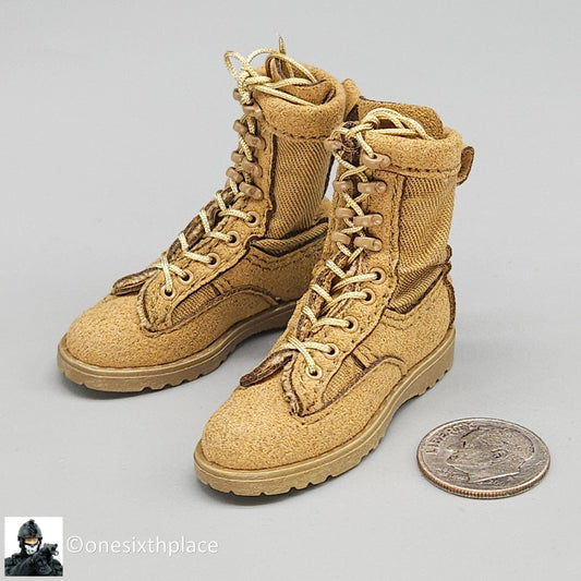 1:6 scale Easy & Simple Russian ALPHA Team Leader Combat Boots for 12" Figures