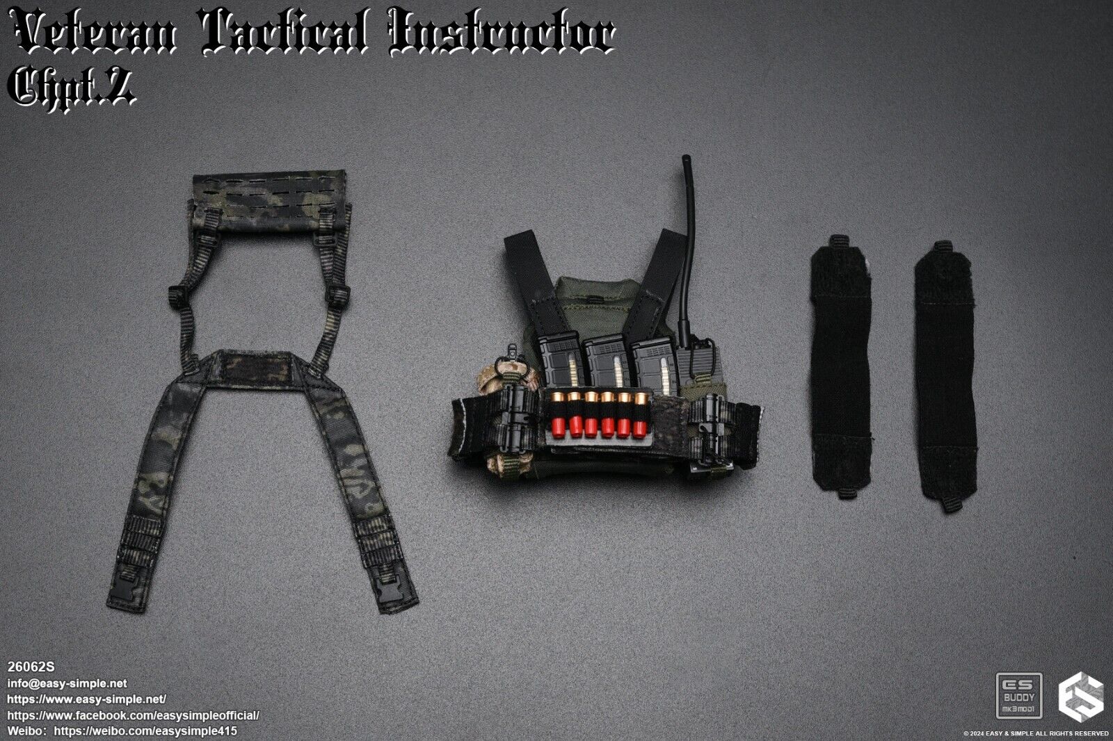 1:6 scale Easy & Simple Veteran Tactical Instructor Chapter II SPECIAL 26062S