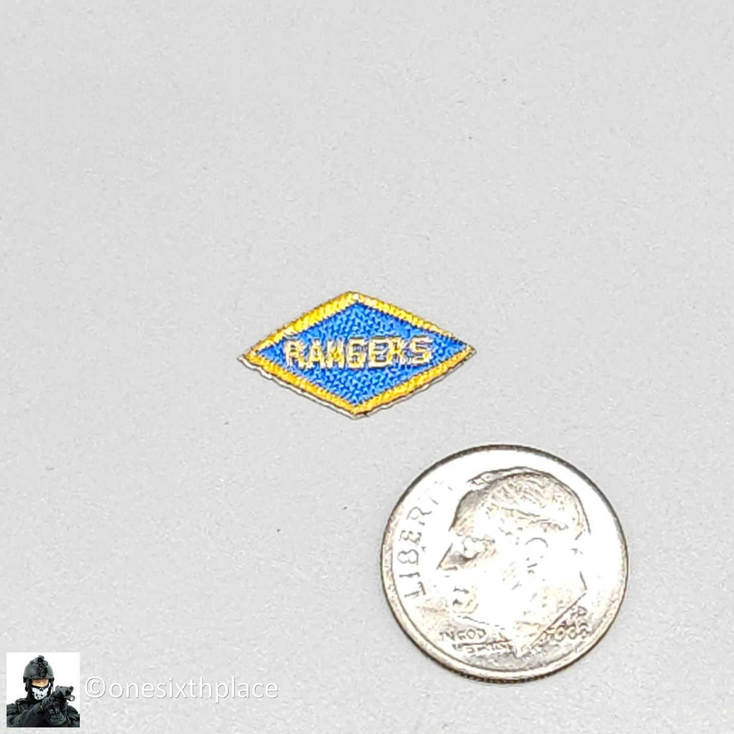 1:6 scale DiD WWII US 2nd Ranger Battalion Medic Wade Unit Patch for 12" Figures