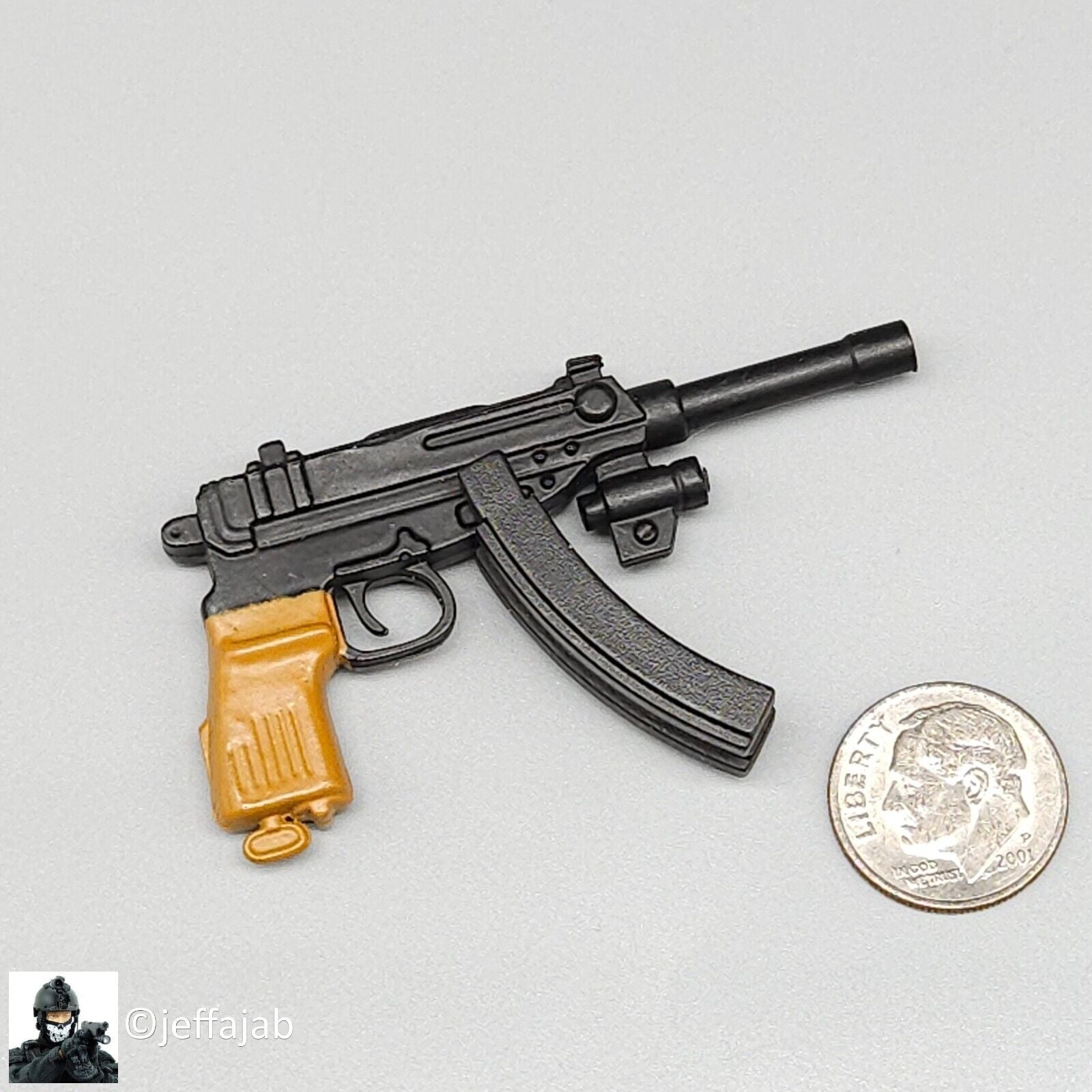 1:6 BBI Skorpion VC 61 Submachine Gun Pistol for 12" Figures
