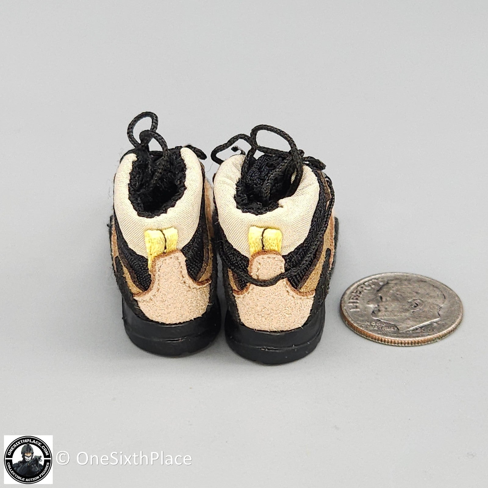 1:6 scale Flagset Female Asolo Hiking Boots (Foot Type) for 12" Figures
