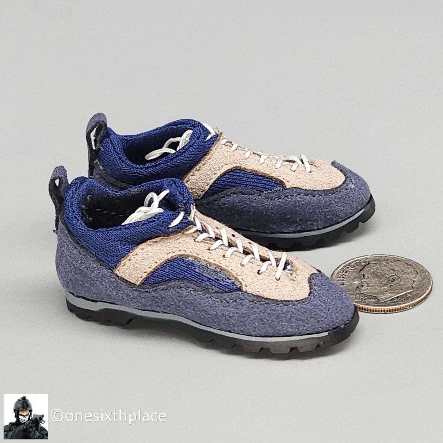 1:6 scale Flagset Serbia Sniper Mens Cloth Sneakers (Foot Type) for !2" Figures
