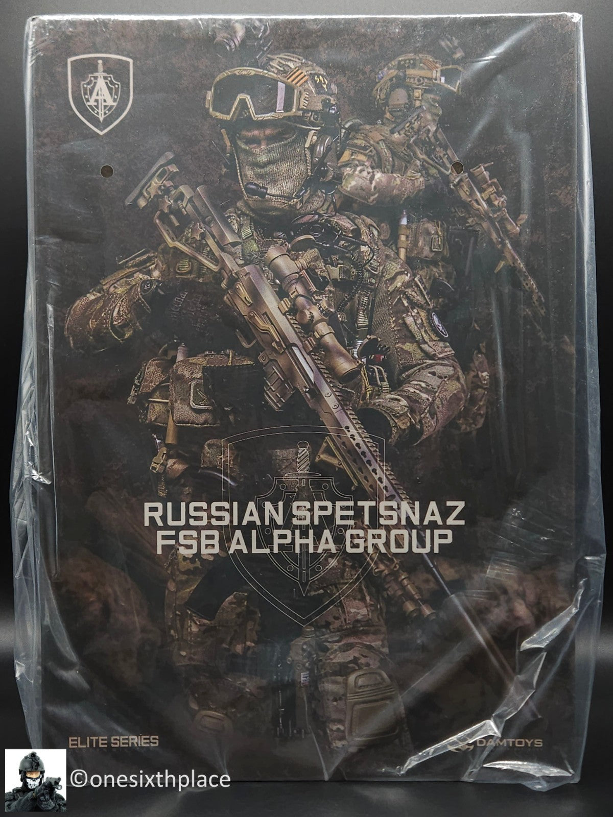 1:6 scale DamToys Russian Spetsnaz FSB ALPHA Group Sniper 12" Figure 78100